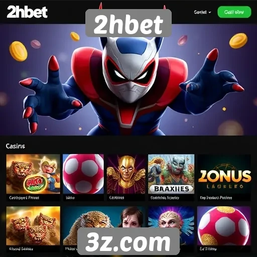 Visão geral das opções de jogos na 2hbet